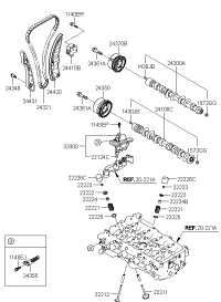 241002B620-Camshaft assy-intake