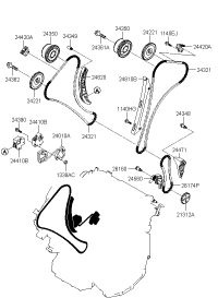 222123C850-VALVE EXHAUST