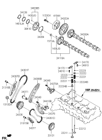 243703C102-CVVT ASSY-EXHAUST