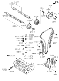 244702G802-TENSIONER SET, HYDRA