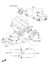 211732F000-NIPPLE-TURBO OIL COOLER