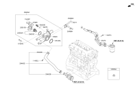 256412GTA0-GASKET-THERMOSTAT HOUSING