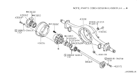 381640T20A-Shaft, rear axle