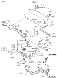 552102Z900-ARM COMPLETE-RR LWR,LH