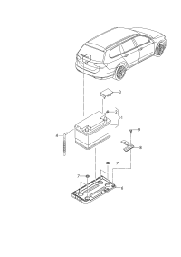 000915105CB-Starter battery:
