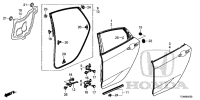 72821TETH01-SEAL, L. RR. DOOR HO