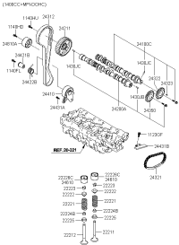 2410026800-Camshaft assy-intake