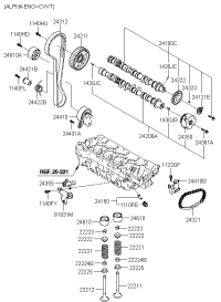 2221123100-VALVE, INTAKE