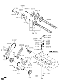 243352FRC0-SPROCKET-INJUCTION PUMP