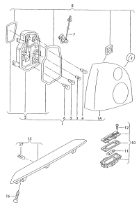 6Q6945095K-TAILLIGHT