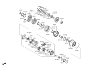 457013B670-GEAR ASSY-MID SUN