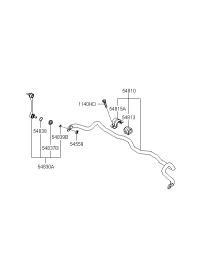 548103K000-BAR ASSY-FR STABILIZER
