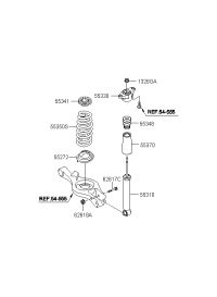 553232M000-PAD-REAR SPRING,LWR