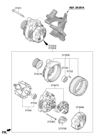 3730025600-GENERATOR ASSY