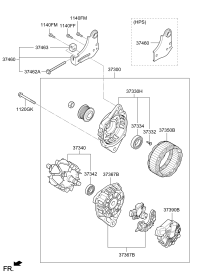 373002B400-GENERATOR ASSY