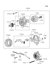 3730037400-GENERATOR ASSY