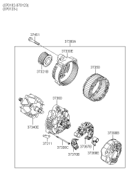 3730025310-GENERATOR ASSY