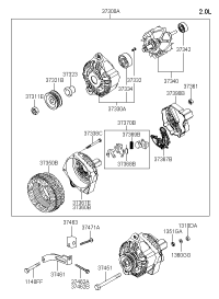 3730023600-GENERATOR ASSY