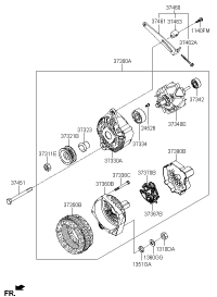 3736723720-RECTIFIER ASSY-GENERATOR