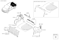 857104X300WK-MAT ASSY-LUGGAGE COVERING