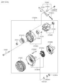 3730026000-GENERATOR ASSY