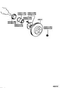 4351248030-DISC, FRONT