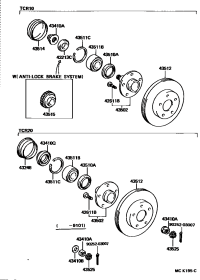 4351228070-DISC, FRONT