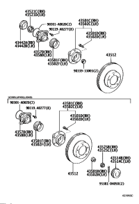 435120C020-ROTOR DISC BRAKE *