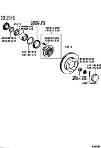 435120C011-DISC, FRONT
