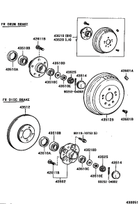 4351226120-DISC, FRONT