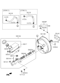 5911003200-BOOSTER ASSY, BRAKE