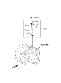 4362139400-SLEEVE ASSY-SPEEDOMETER