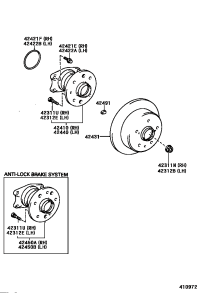 9017920017-NUT (FOR REAR AXLE SHAFT),RH/LH