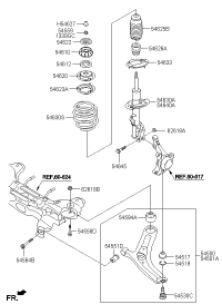 545002X000-ARM COMPLETE-FR LWR,LH