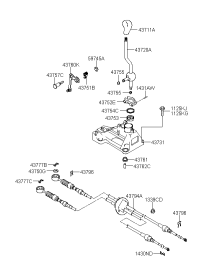 4371138100-KNOB-GEARSHIFT LEVER