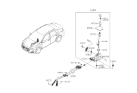 43794J4100-CABLE ASSY-MTM LEVER