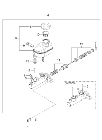 585102F800-CYLINDER ASSY-BRAKE MASTER