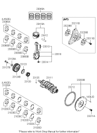2102026455-BEARING PAIR SET-CRK/SHF CTR