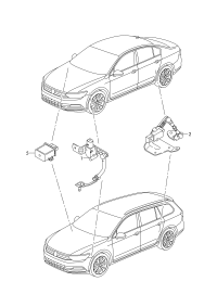 3Q0907338-Control unit, turn