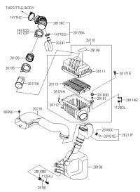 281102E000-AIR CLEANER