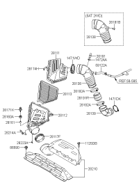 281112M000-COVER-AIR CLEANER