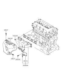 2850025004-MANIFOLD MODULE-EXHAUST