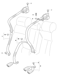 34D857805B-S/belt assy -3