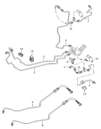 6RD611763-Tube, from brake hose to wheel brake cylinder