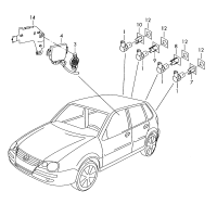 6QD919283B-Controlunit, parking