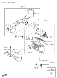281104M100-CLEANER ASSY, AIR