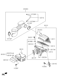 281104T100-CLEANER ASSY, AIR