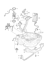 5WA919051A-FUEL FEED UNIT/AUDI/VW