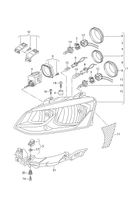 6RD941005-Halogen double lamp