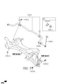 BAR ASSY-FR STABILIZER